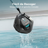 AIPER Seagull SE Pool Robot, Pool Vacuum Cleaner Lasts 90 Minutes, LED Indicator, Automatic Parking, Robot Pool Cleaner for Flat Above Ground Pools up to 80 m²