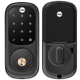 Yale Assure Lock Touchscreen, Wi-Fi Smart Lock - Compatible with Alexa, Google Assistant, HomeKit, Phillips Hue and Samsung SmartThings, Black Suede