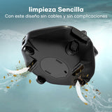 AIPER Seagull SE Pool Robot, Pool Vacuum Cleaner Lasts 90 Minutes, LED Indicator, Automatic Parking, Robot Pool Cleaner for Flat Above Ground Pools up to 80 m²