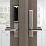 Yale Assure Lock for Andersen Patio Doors, Z-Wave Plus, Works with Ring Alarm, Samsung SmartThings, Wink and More (Hub required, sold separately) - Satin Nickel