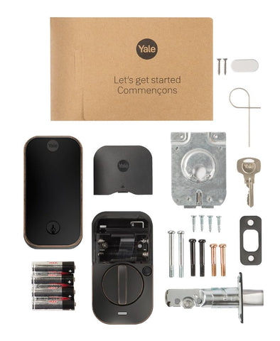 Yale Assure Lock 2 YRD420-BLE-0BP Keyed Lighted Touchscreen with Bluetooth in Oil Rubbed Bronze (Keyed and Keyless Access Smart Lock)