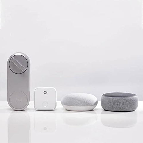 Yale 05/101200/Si - Linus Smart Lock - Silver - Keyless And Secure Door Lock