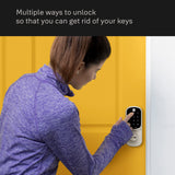 Yale YRL216-ZW2-BSP Assure Smart Lock, Black Suede